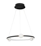 Lampy wiszące designerskie - Luces Exclusivas FRIA Wisząca LED 36W 2036lm 3000K Ściemnialna czarny LE41392 - produkt 1