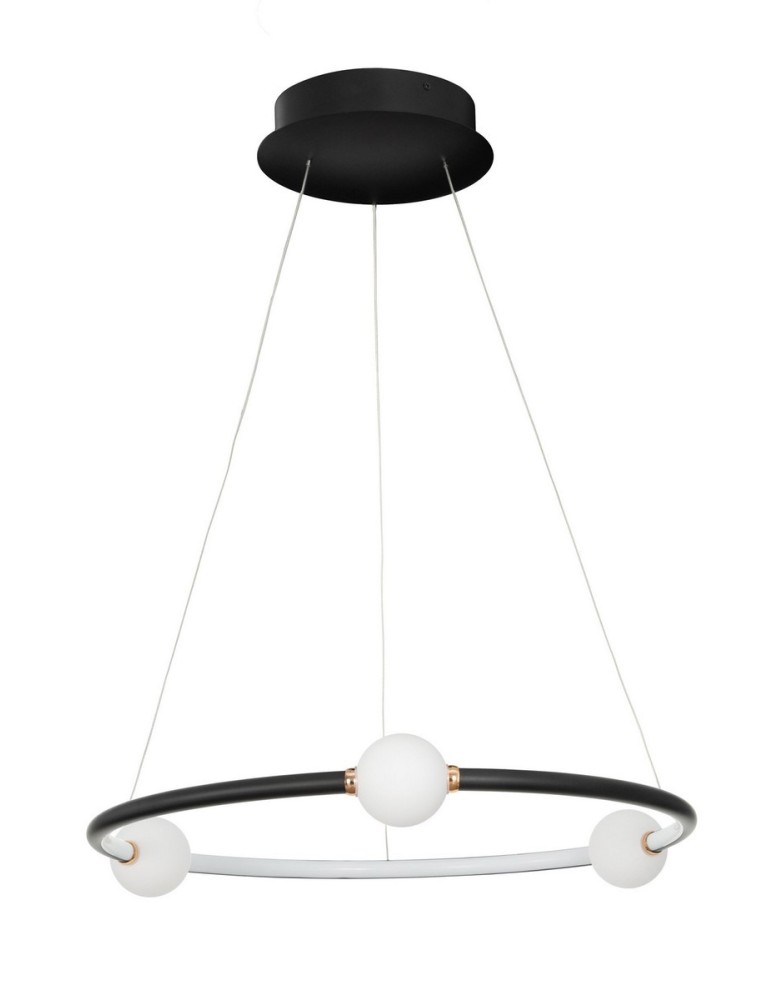 Luces Exclusivas FRIA Wisząca LED 36W 2036lm 3000K Ściemnialna czarny LE41392