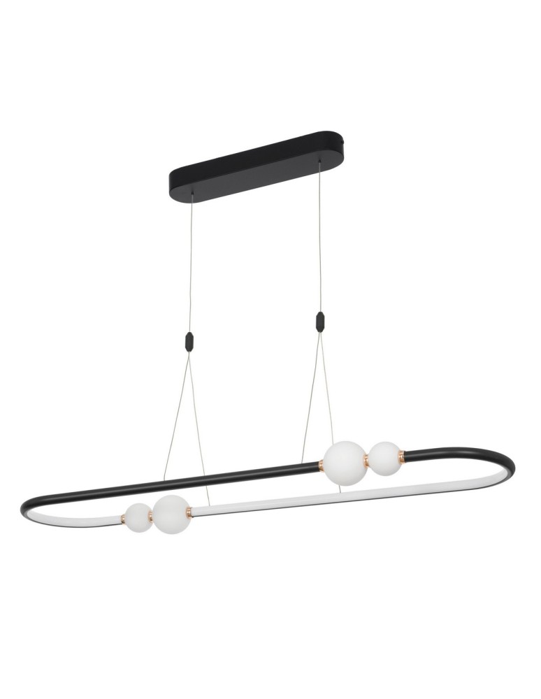 Lampy wiszące designerskie - Luces Exclusivas FRIA Wisząca LED 44.2W 2660lm 3000K Ściemnialna czarny LE41393 - produkt kolory-swiatla.pl 1
