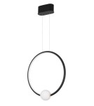 Lampy wiszące designerskie - Luces Exclusivas FRIA Wisząca LED 25.6W 1370lm 3000K Ściemnialna czarny LE41394 - product 1