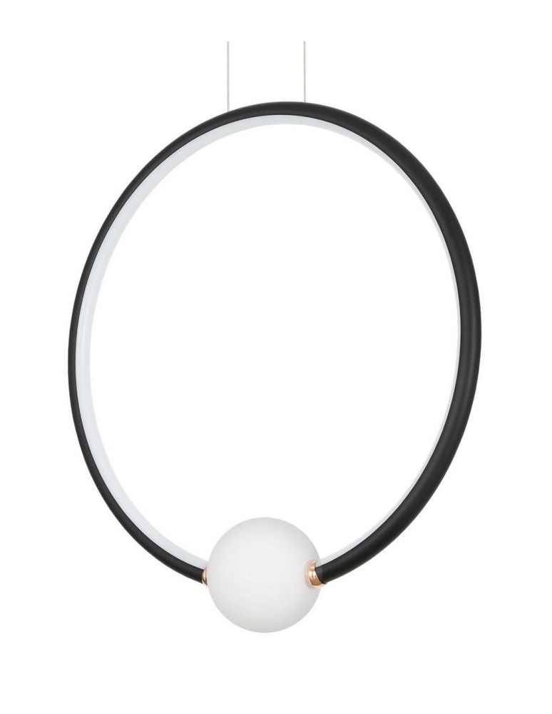 Lampy wiszące designerskie - Luces Exclusivas FRIA Wisząca LED 25.6W 1370lm 3000K Ściemnialna czarny LE41394 - product kolory-swiatla.pl 3