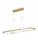 Lampy wiszące designerskie - Luces Exclusivas FRIA Wisząca LED 44.2W 2660lm 3000K Ściemnialna złoty LE41395 - product 1