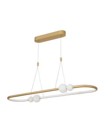 Luces Exclusivas FRIA Wisząca LED 44.2W 2660lm 3000K Ściemnialna złoty LE41395