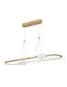 Luces Exclusivas FRIA Wisząca LED 44.2W 2660lm 3000K Ściemnialna złoty LE41395