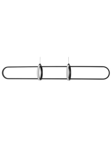 Luces Exclusivas HOYO Wisząca LED 31W 2142lm 3000K Ściemnialna czarny LE41405 - produkt 2