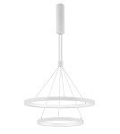 Lampy wiszące LED - Luces Exclusivas IRUN Wisząca LED 60W 4200lm 3000K Ściemnialna biały mat LE41408 - product 1