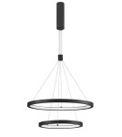 Lampy wiszące LED - Luces Exclusivas IRUN Wisząca LED 60W 4200lm 3000K Ściemnialna czarny mat LE41412 - product 1