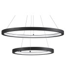 Lampy wiszące LED - Luces Exclusivas IRUN Wisząca LED 60W 4200lm 3000K Ściemnialna czarny mat LE41412 - product 2