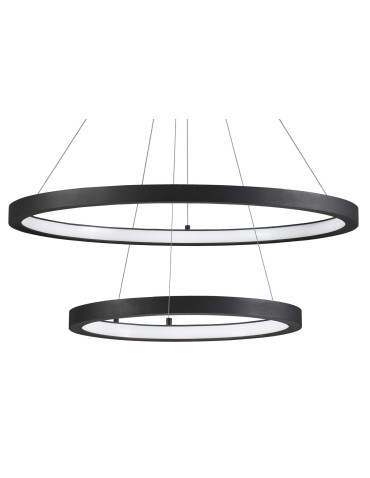 Luces Exclusivas IRUN Wisząca LED 60W 4200lm 3000K Ściemnialna czarny mat LE41412 - produkt 2