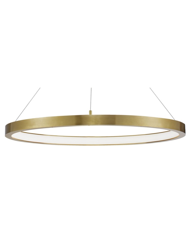 Lampy wiszące LED - Luces Exclusivas IRUN Wisząca LED 35W 2450lm 3000K Ściemnialna złoty mosiądz LE41413 - produkt kolory-swiatla.pl 2