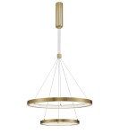 Lampy wiszące LED - Luces Exclusivas IRUN Wisząca LED 60W 4200lm 3000K Ściemnialna złoty mosiądz LE41414 - produkt 1
