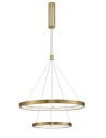 Luces Exclusivas IRUN Wisząca LED 60W 4200lm 3000K Ściemnialna złoty mosiądz LE41414