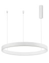 Luces Exclusivas JACA Wisząca LED 48W 3360lm 3000K Ściemnialna biały mat LE41417