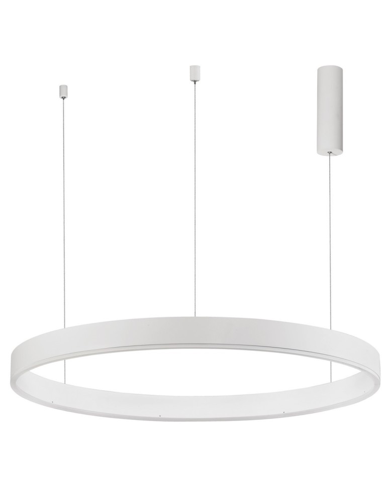 Lampy wiszące LED - Luces Exclusivas JACA Wisząca LED 55W 3800lm 3000K Ściemnialna biały mat LE41418 - produkt kolory-swiatla.pl 1