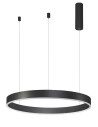 Luces Exclusivas JACA Wisząca LED 40W 2800lm 3000K Ściemnialna czarny mat LE41420
