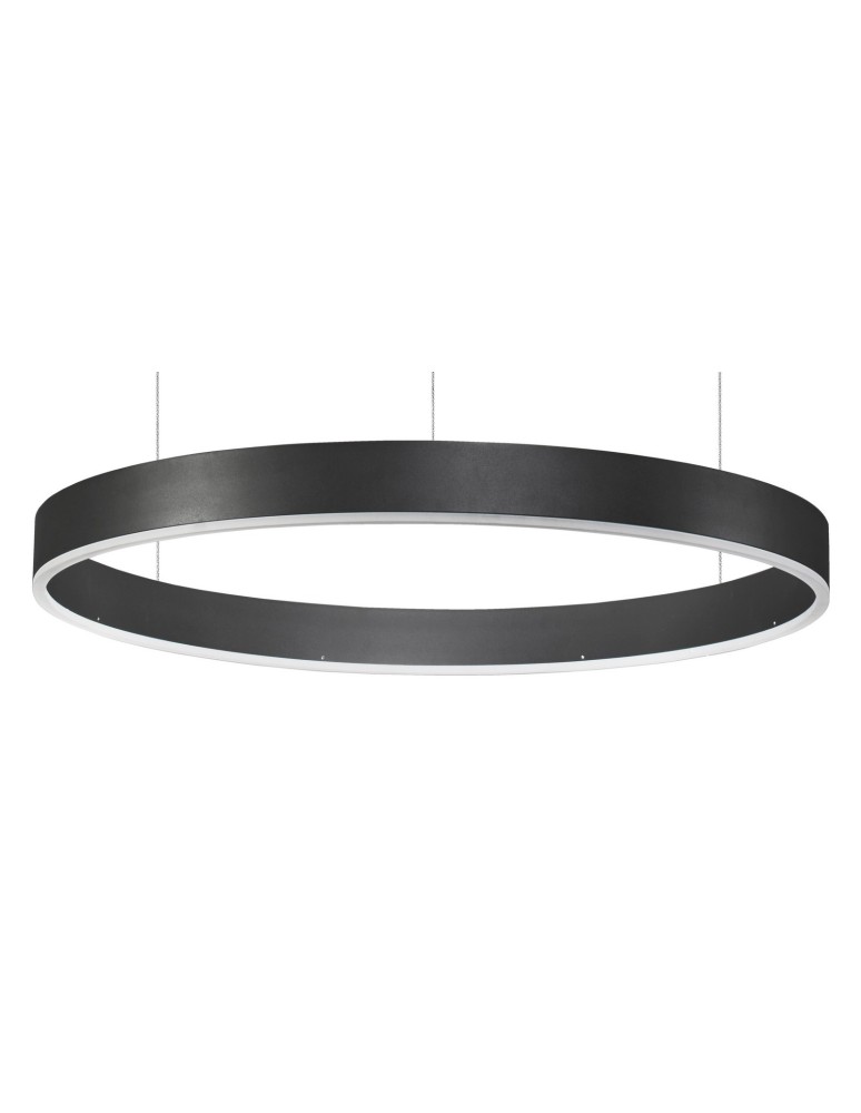 Lampy wiszące LED - Luces Exclusivas JACA Wisząca LED 40W 2800lm 3000K Ściemnialna czarny mat LE41420 - product kolory-swiatla.pl 2