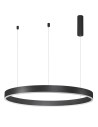 Luces Exclusivas JACA Wisząca LED 55W 3800lm 3000K Ściemnialna czarny mat LE41421