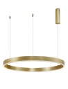 Luces Exclusivas JACA Wisząca LED 55W 3800lm 3000K Ściemnialna złoty mosiądz LE41424
