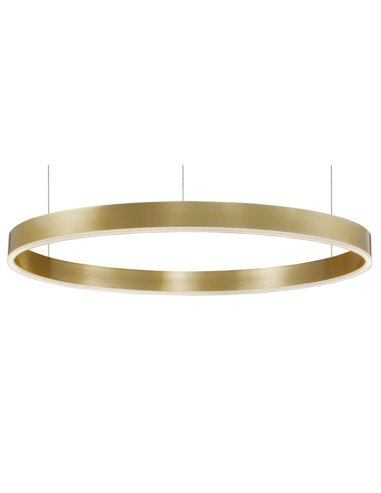 Lampy wiszące LED - Luces Exclusivas JACA Wisząca LED 55W 3800lm 3000K Ściemnialna złoty mosiądz LE41424 - product kolory-swiatla.pl 2