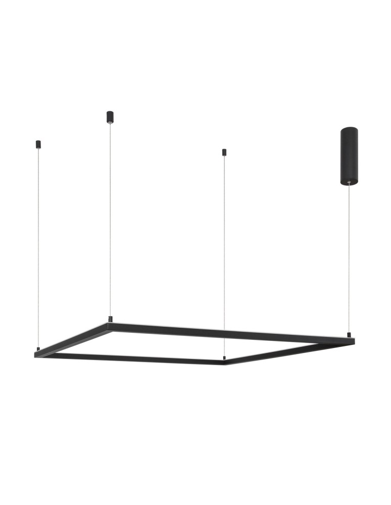 Lampy wiszące LED - Luces Exclusivas JAEN Wisząca LED 50W 3818lm 3000K Ściemnialna czarny LE41426 - produkt kolory-swiatla.pl 1