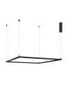 Luces Exclusivas JAEN Wisząca LED 50W 3818lm 3000K Ściemnialna czarny LE41426