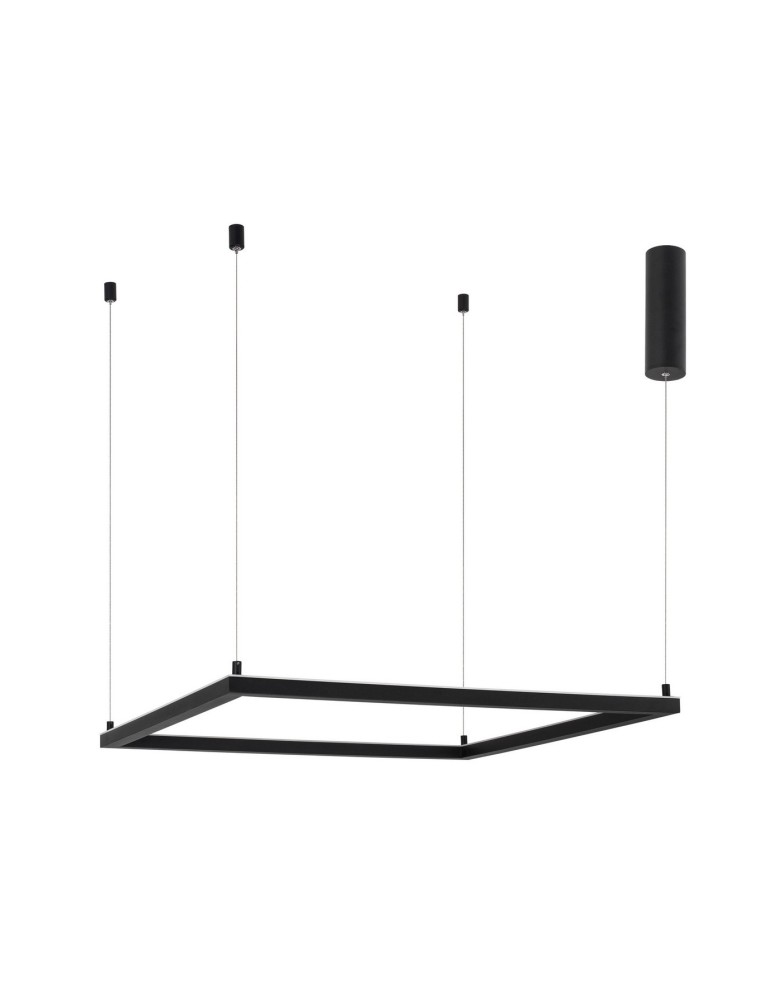 Lampy wiszące LED - Luces Exclusivas JAEN Wisząca LED 40W 3000lm 3000K Ściemnialna czarny LE41427 - produkt kolory-swiatla.pl 1
