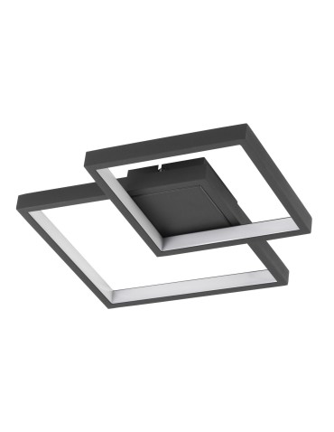 Luces Exclusivas MATA Sufitowa LED 19W 1342lm 3000K czarny mat LE41441