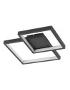 Luces Exclusivas MATA Sufitowa LED 19W 1342lm 3000K czarny mat LE41441