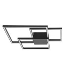 Lampy sufitowe - Luces Exclusivas PICO Sufitowa LED 42W 2650lm 3000K czarny mat LE41453 - product 1