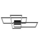Lampy sufitowe geometryczne - Luces Exclusivas PICO Sufitowa LED 55W 3550lm 3000K Ściemnialna czarny mat LE41455 - product 1