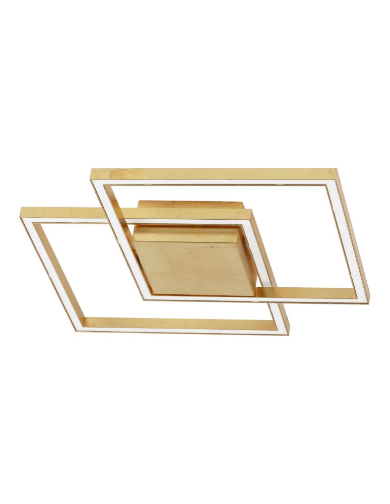 Lampy sufitowe geometryczne - Luces Exclusivas PICO Sufitowa LED 25W 1600lm 3000K złoty (struktura niejednolita) LE41457 - produkt kolory-swiatla.pl 1
