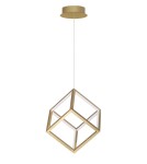Lampy wiszące LED - Luces Exclusivas REUS Wisząca LED 45W 3375lm 3000K Ściemnialna złoty LE41462 - product 1