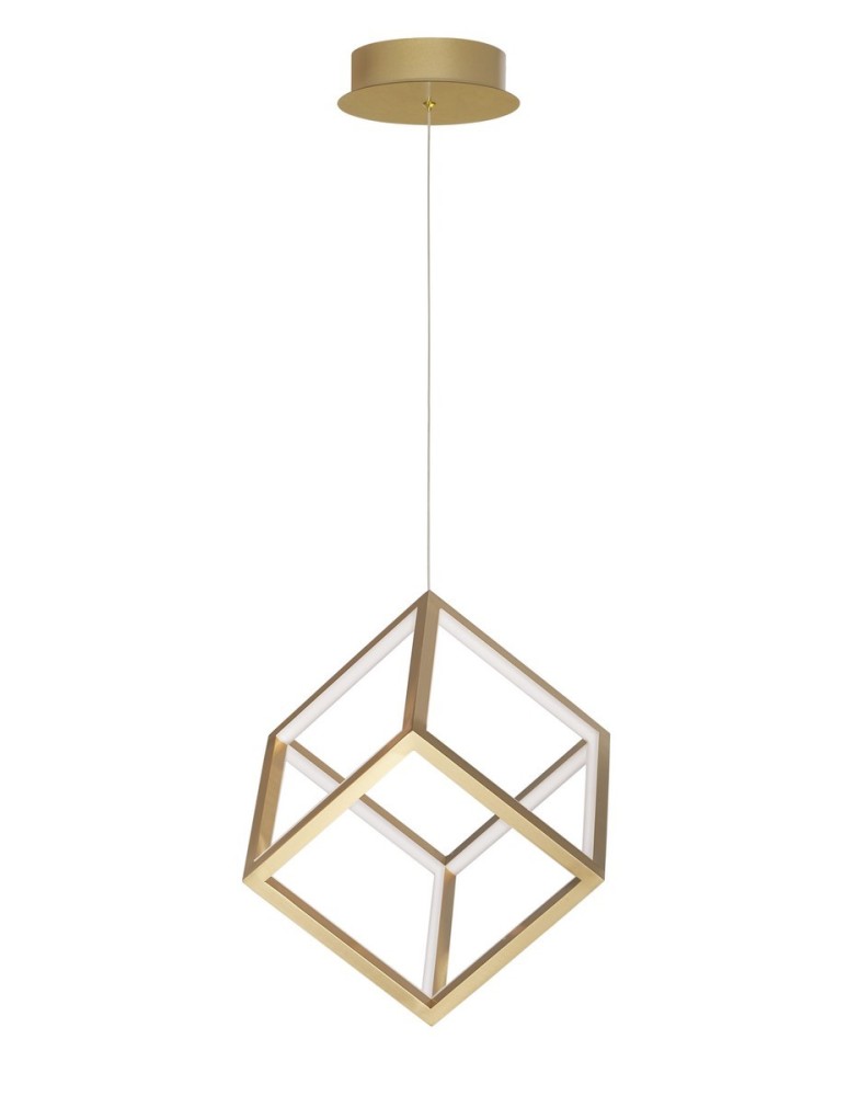 Lampy wiszące LED - Luces Exclusivas REUS Wisząca LED 45W 3375lm 3000K Ściemnialna złoty LE41462 - produkt kolory-swiatla.pl 1