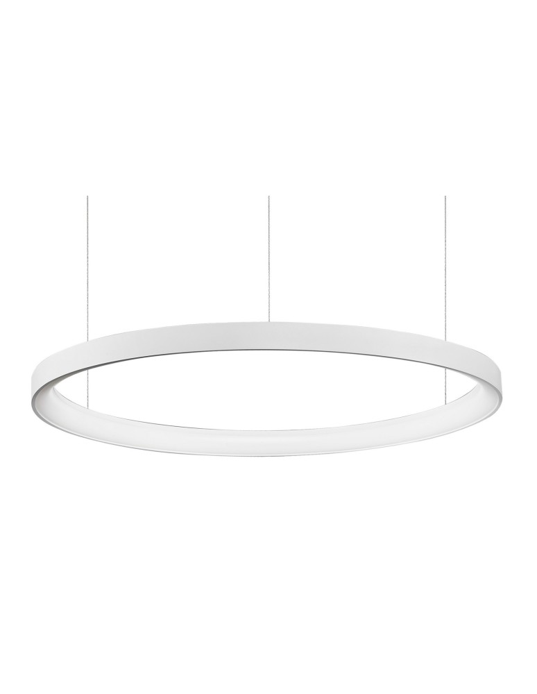 Lampy wiszące LED - Luces Exclusivas ROTA Wisząca LED 38W 2280lm 3000K Ściemnialna biały mat LE41467 - product kolory-swiatla.pl 2