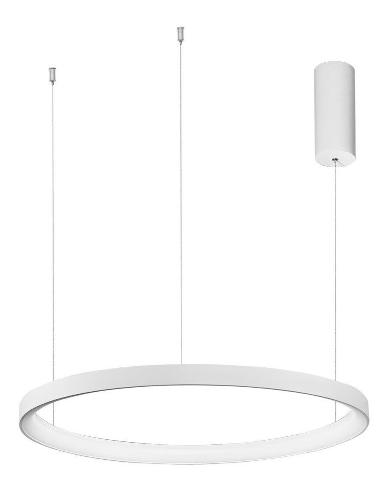 Lampy wiszące LED - Luces Exclusivas ROTA Wisząca LED 48W 2880lm 3000K Ściemnialna biały mat LE41468 - produkt kolory-swiatla.pl 1