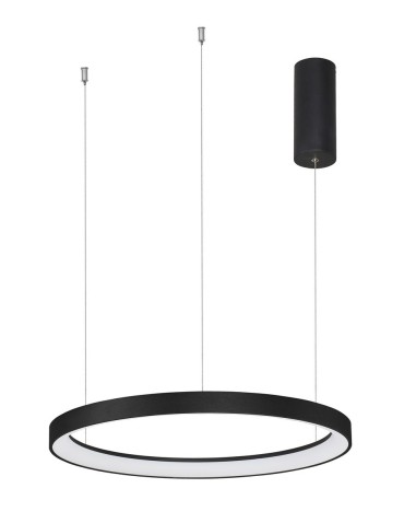 Luces Exclusivas ROTA Wisząca LED 38W 2280lm 3000K Ściemnialna czarny mat LE41471