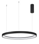 Lampy wiszące LED - Luces Exclusivas ROTA Wisząca LED 60W 3600lm 3000K Ściemnialna czarny mat LE41472 - product 1