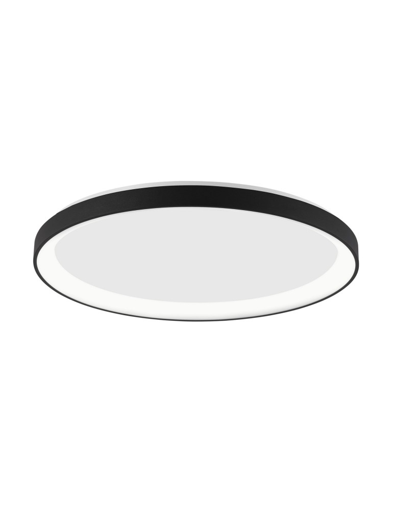 Lampy sufitowe - Luces Exclusivas ROTA Sufitowa LED 30W 1800lm 3000K Ściemnialna czarny mat LE41473 - produkt kolory-swiatla.pl 1