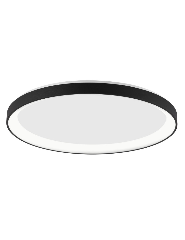 Lampy sufitowe - Luces Exclusivas ROTA Sufitowa LED 38W 2280lm 3000K Ściemnialna czarny mat LE41475 - produkt kolory-swiatla.pl 1