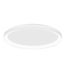 Lampy sufitowe - Luces Exclusivas ROTA Sufitowa LED 38W 2280lm 3000K Ściemnialna biały mat LE41476 - product 1