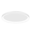 Duże lampy sufitowe - Luces Exclusivas ROTA Sufitowa LED 48W 2880lm 3000K Ściemnialna biały mat LE41478 - product 1
