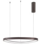 Lampy wiszące LED - Luces Exclusivas TAFI Wisząca LED 48W 2400lm 3000K Ściemnialna Kawowy brąz LE41481 - product 1