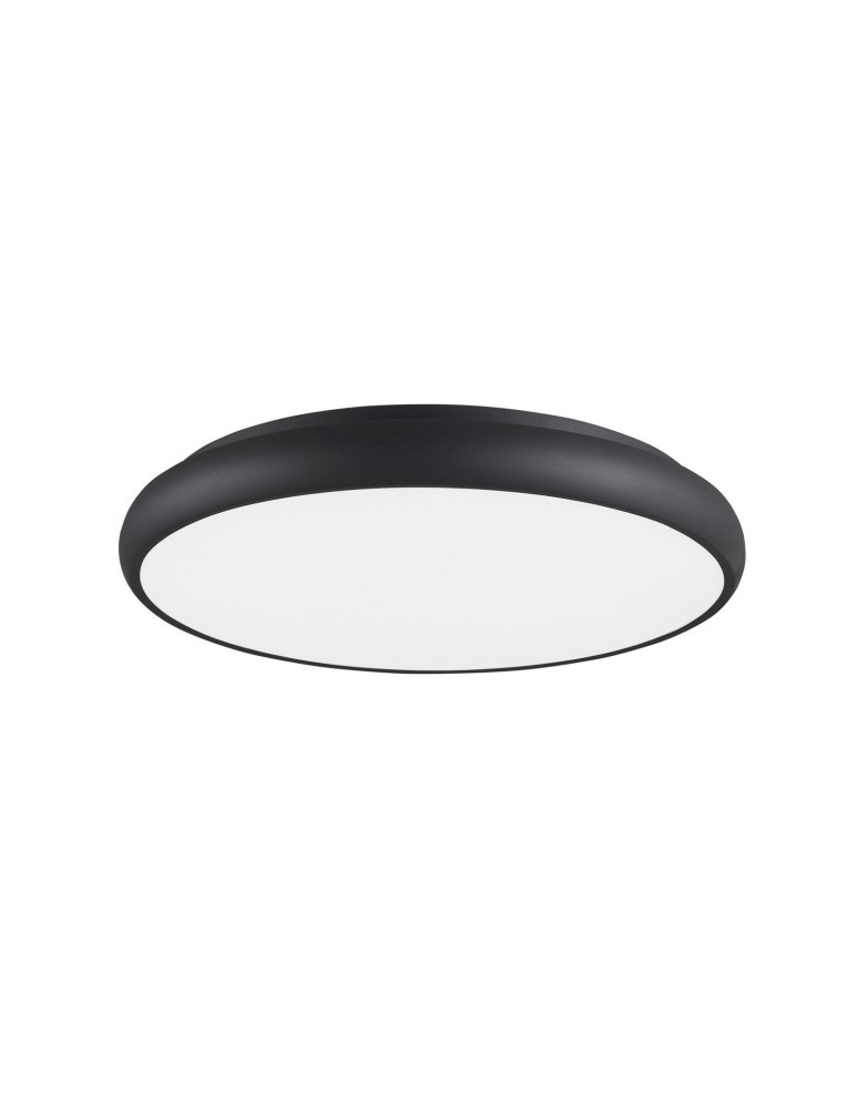Lampy sufitowe - Luces Exclusivas TAME Sufitowa LED 38W 2090lm 3000K czarny LE41489 - produkt kolory-swiatla.pl 1