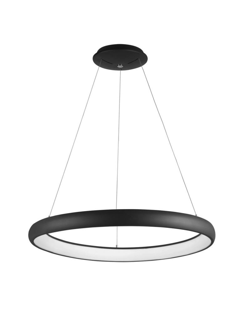 Lampy wiszące LED - Luces Exclusivas TOLU Wisząca LED 50W 2500lm 3000K Ściemnialna czarny mat LE41490 - produkt kolory-swiatla.pl 1