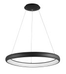 Lampy wiszące LED - Luces Exclusivas TOLU Wisząca LED 80W 4000lm 3000K Ściemnialna czarny mat LE41491 - product 1