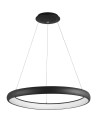 Luces Exclusivas TOLU Wisząca LED 80W 4000lm 3000K Ściemnialna czarny mat LE41491