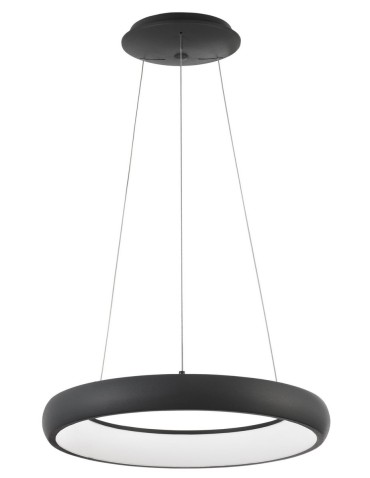 Luces Exclusivas TOLU Wisząca LED 32W 1950lm 3000K Ściemnialna czarny mat LE41492