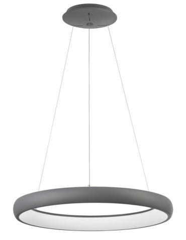 Luces Exclusivas TOLU Wisząca LED 50W 3250lm 3000K Ściemnialna szary LE41496