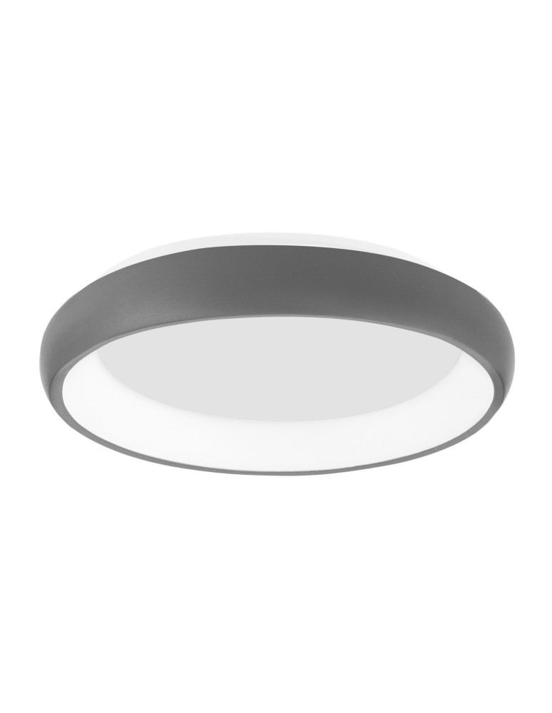 Lampy sufitowe - Luces Exclusivas TOLU Sufitowa LED 32W 1950lm 3000K Ściemnialna szary LE41498 - produkt kolory-swiatla.pl 1