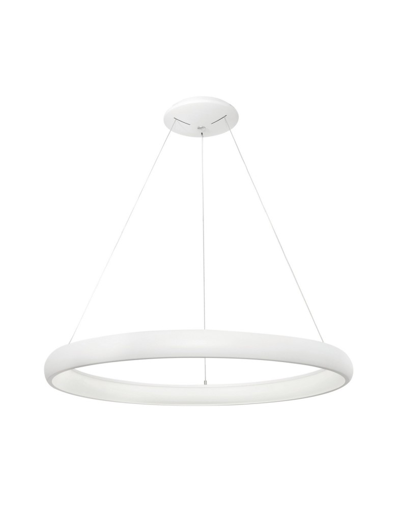 Lampy wiszące LED - Luces Exclusivas TOLU Wisząca LED 50W 2500lm 3000K Ściemnialna biały mat LE41502 - produkt kolory-swiatla.pl 1
